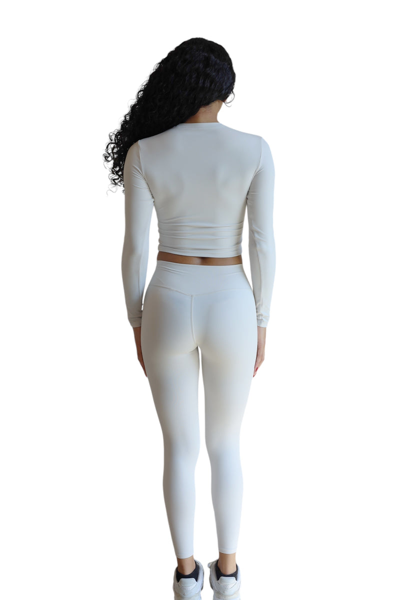 GREY LONG SLEEVE TEE COMPRESSION SET