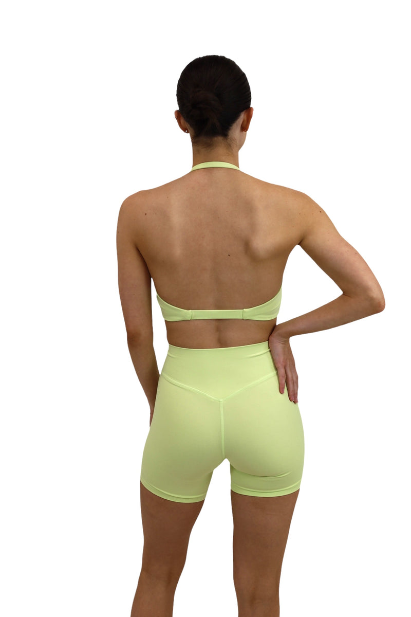 LIME COMPRESSION SHORTS SET